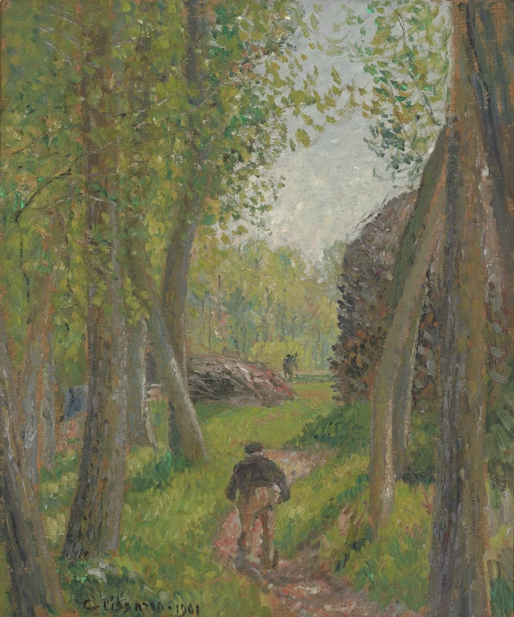 Contadino visto da dietro in un sottobosco, Moret - High Museum of Art, Atlanta
